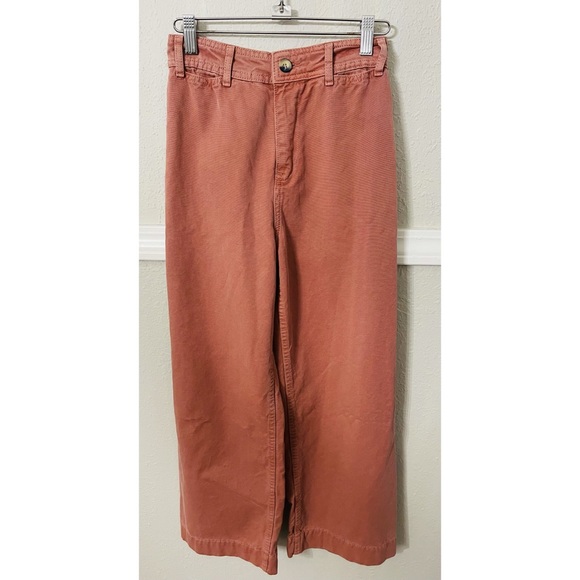 Free People NWT Patti Wide Leg High Rise Pants - Picture 4 of 9